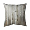 Fondo 26 x 26 in. Delicate Birch Trees-Double Sided Print Indoor Pillow FO2778711